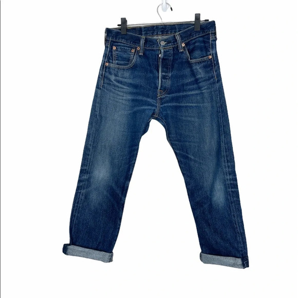 Levi’s 501 Button Fly High Waist Jeans - Picture 5 of 17